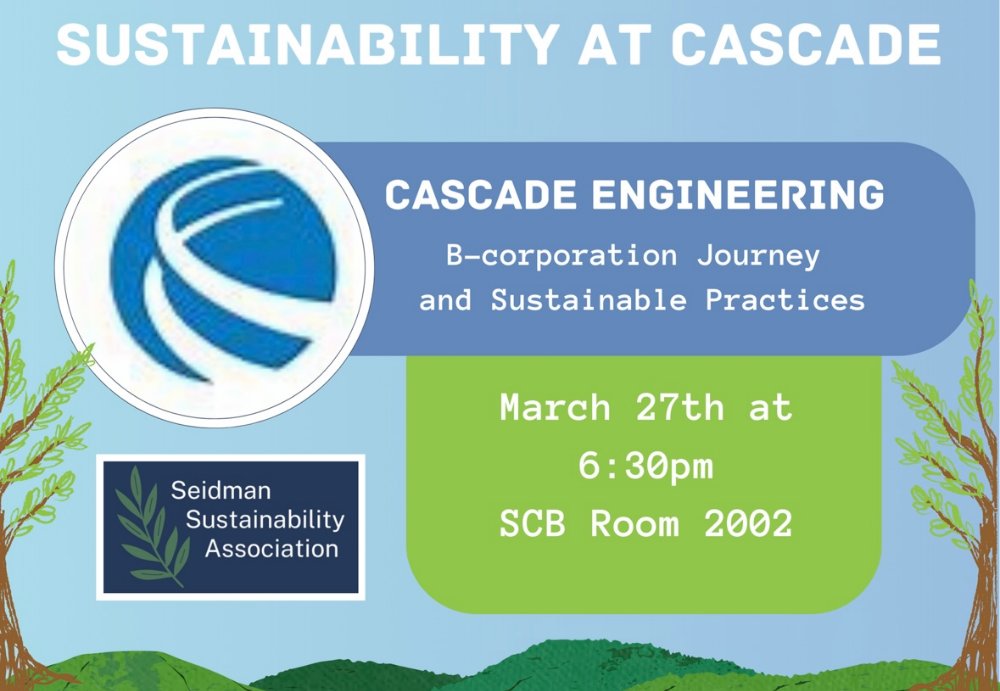 Sustainability at Cascade