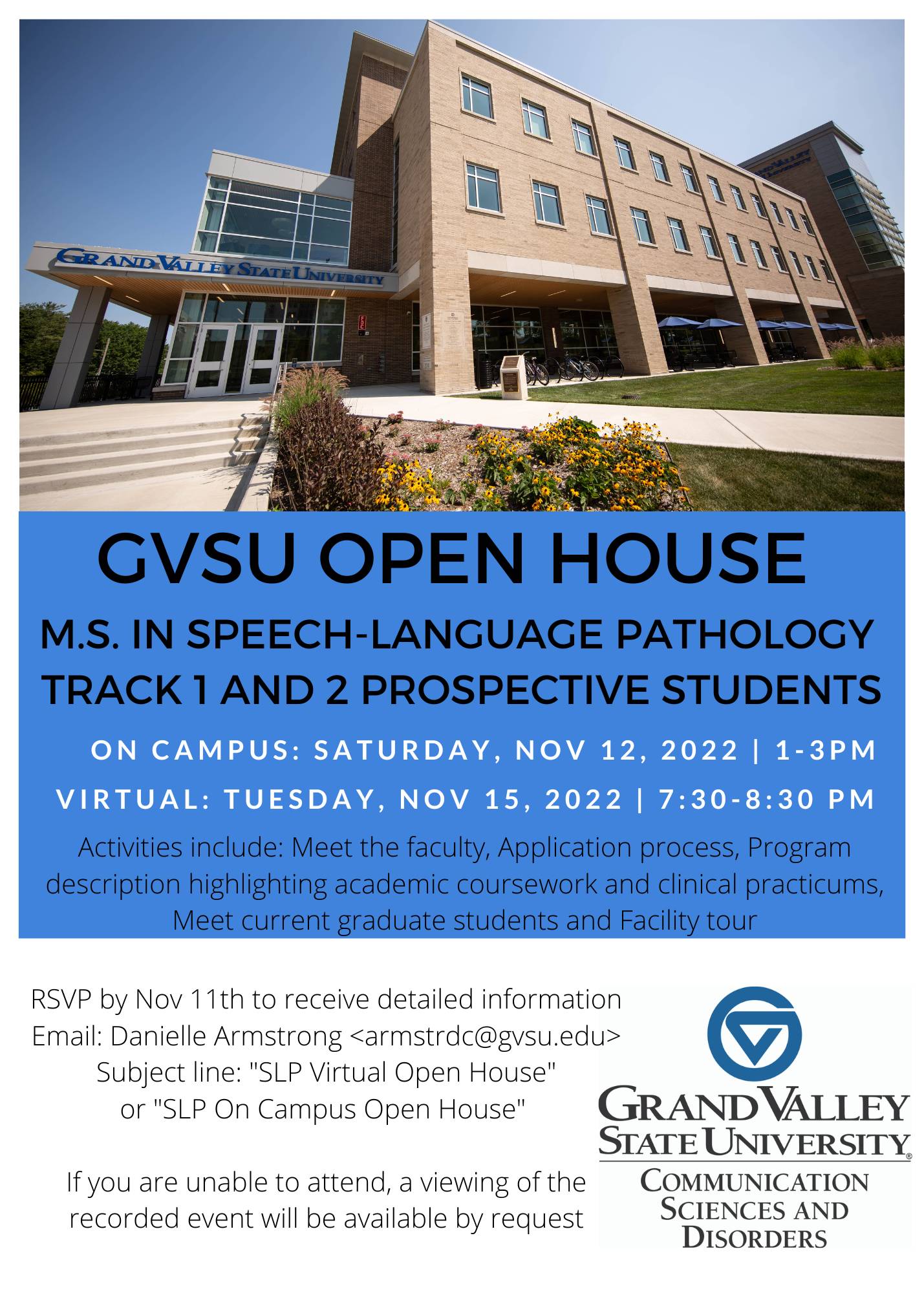 Communication Sciences and Disorders - Grand Valley State University