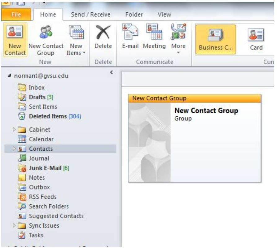 make a new group in outlook for mac 2016 using excel
