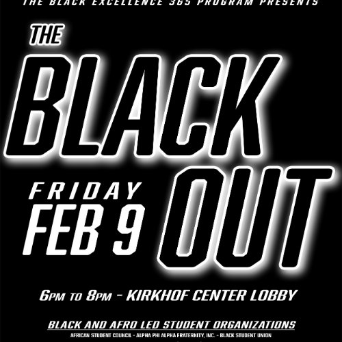 The Blackout: Black Student Organization Showcase