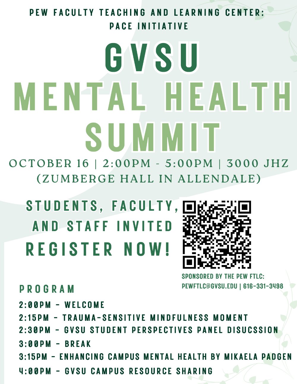 GVSU Mental Health Summit