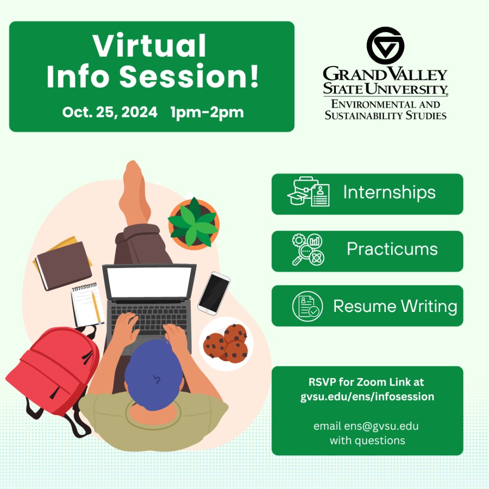 Virtual Info Session October 25, 2024 1pm-2pm