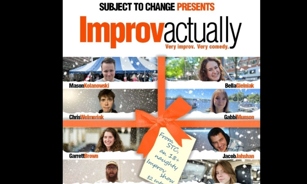Subject to Change Presents: Improv Actually, a naughty improv comedy show