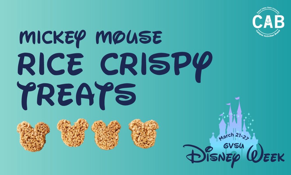 Mickey Mouse Rice Crispy Treats Making