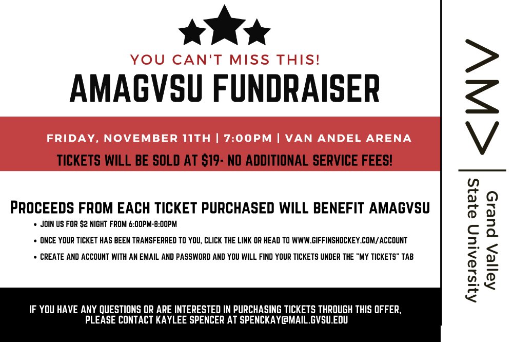 AMAGVSU Fundraiser