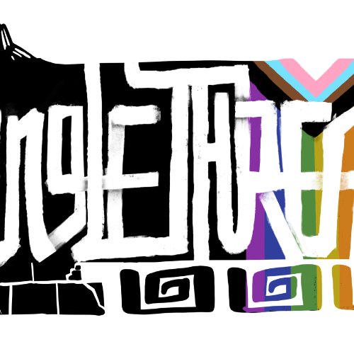 A graffiti style logo that says "Single Thread".