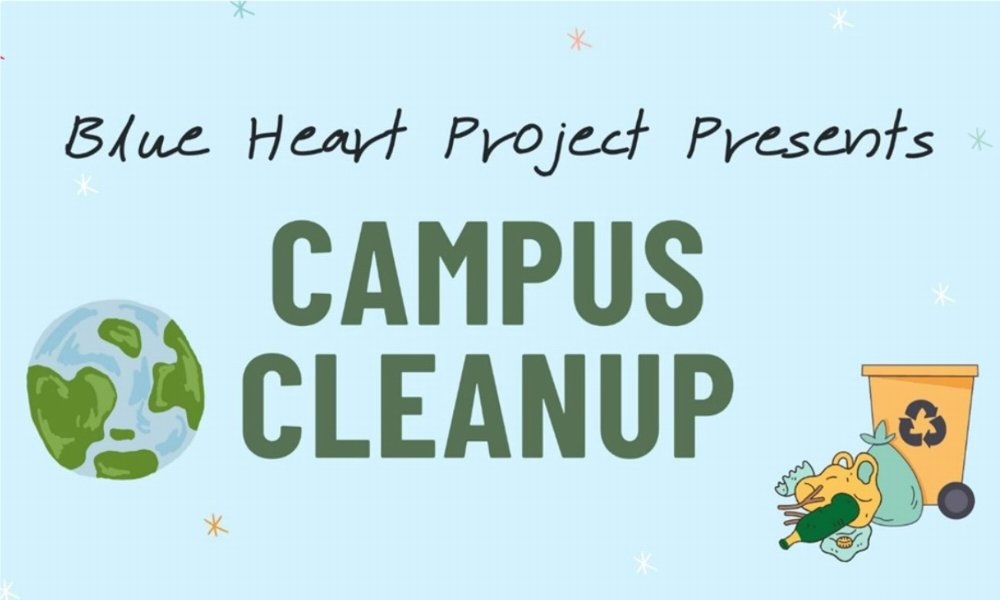 Project Blue Heart Campus Cleanup