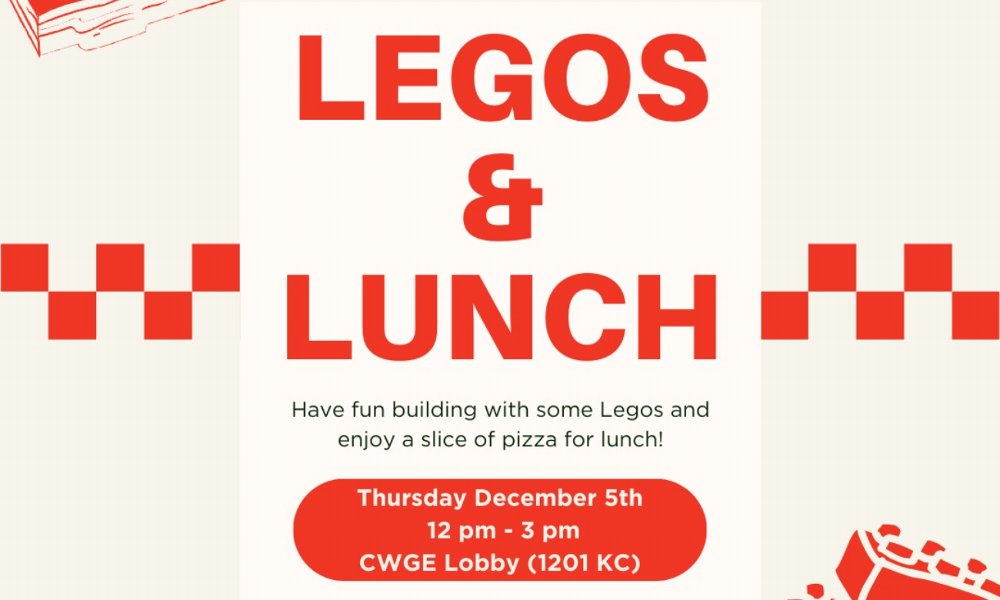 Exam Jam: LEGOS & Lunch