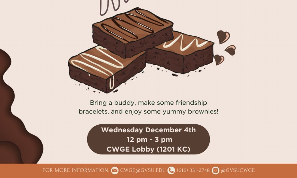 Exam Jam: Brownies & Bracelets