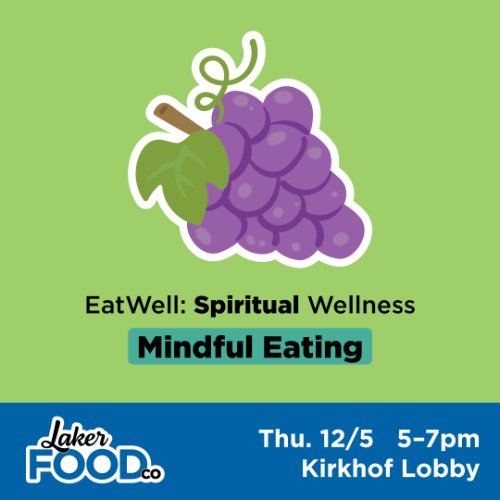 EatWell Spiritual: Mindful eating