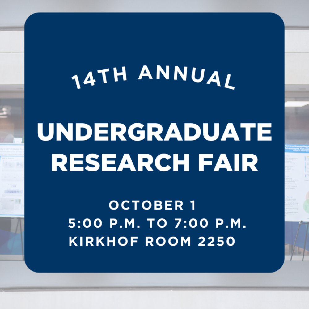 Undergraduate Research Fair