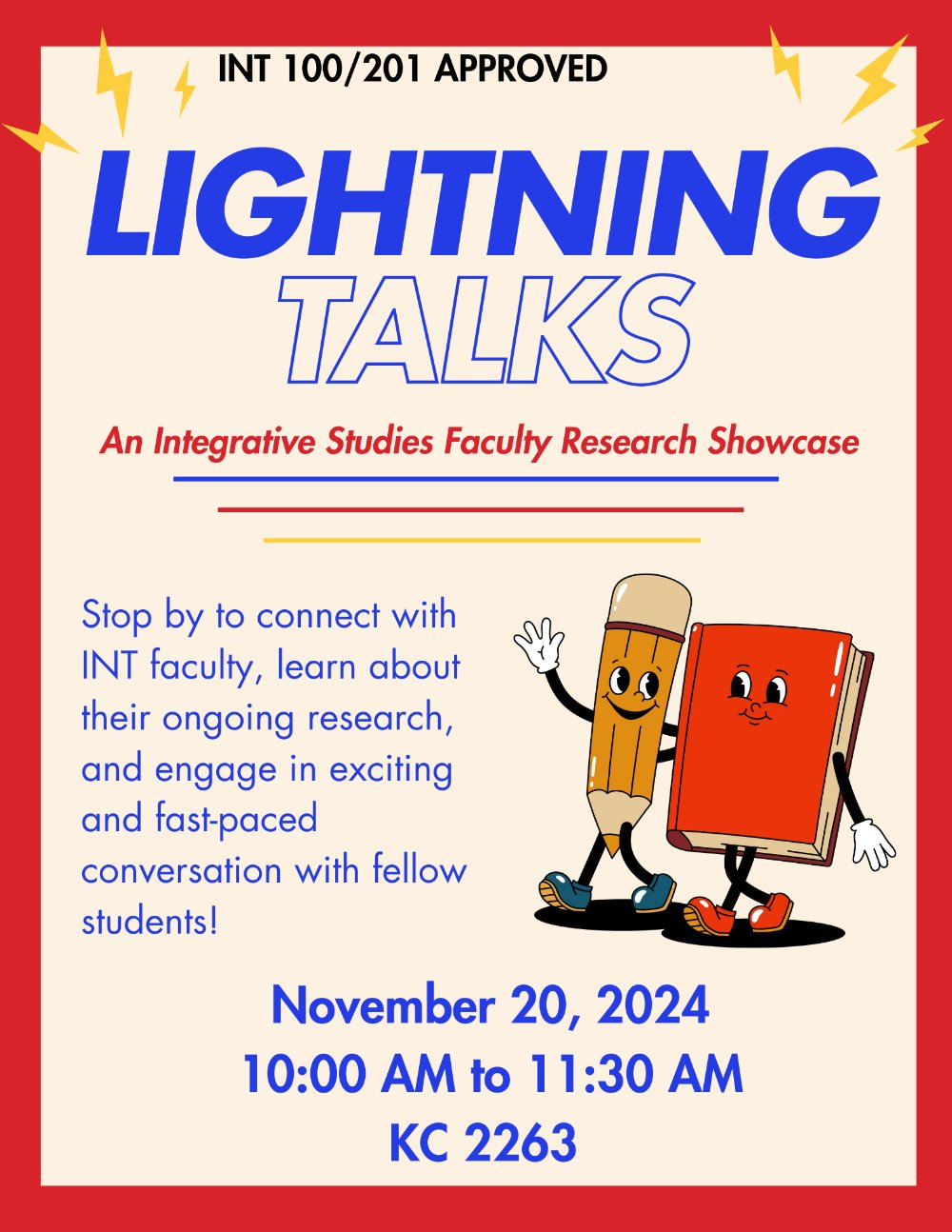 Intefrative Studies Lightning Research Talks