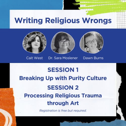 Writing Religious Wrongs Flier