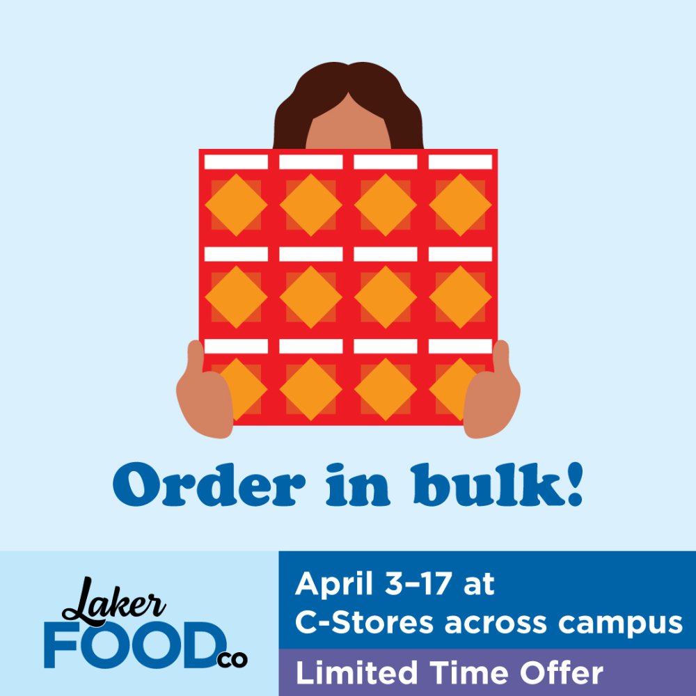 Order in Bulk at C-Stores - Events Calendar - Grand Valley State University