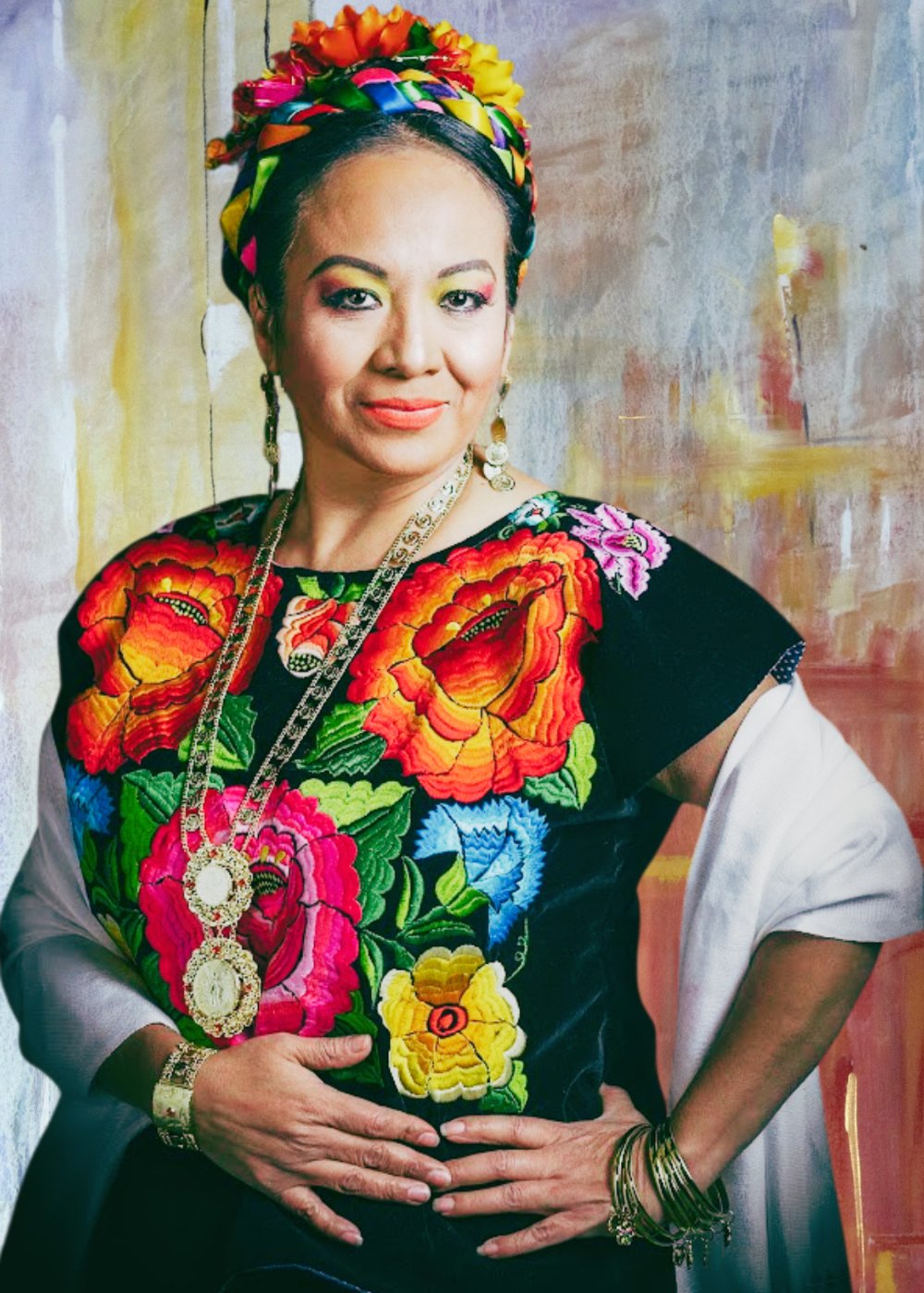 Painting of Reyna Garcia