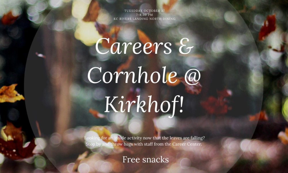 Careers and Cornhole