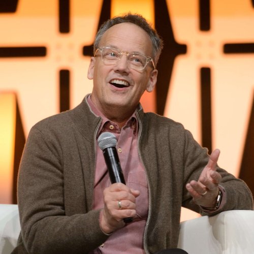 Man talking with microphone