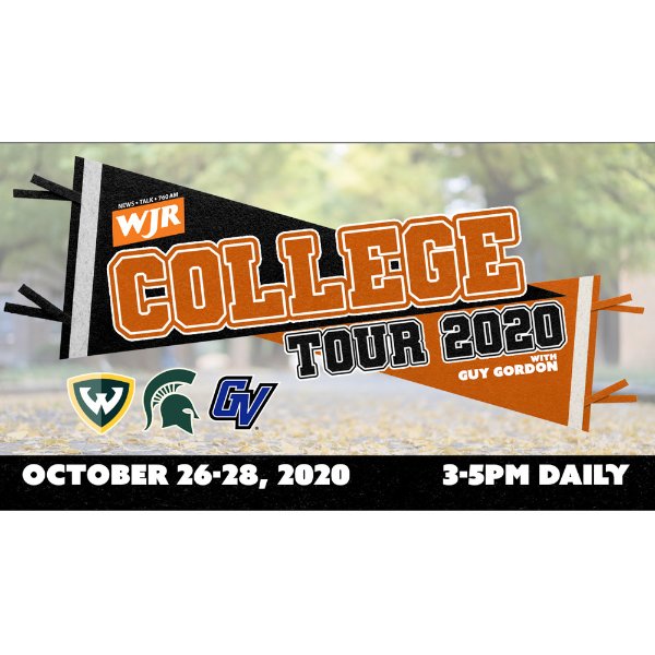 Graphic of WJR College Tour
