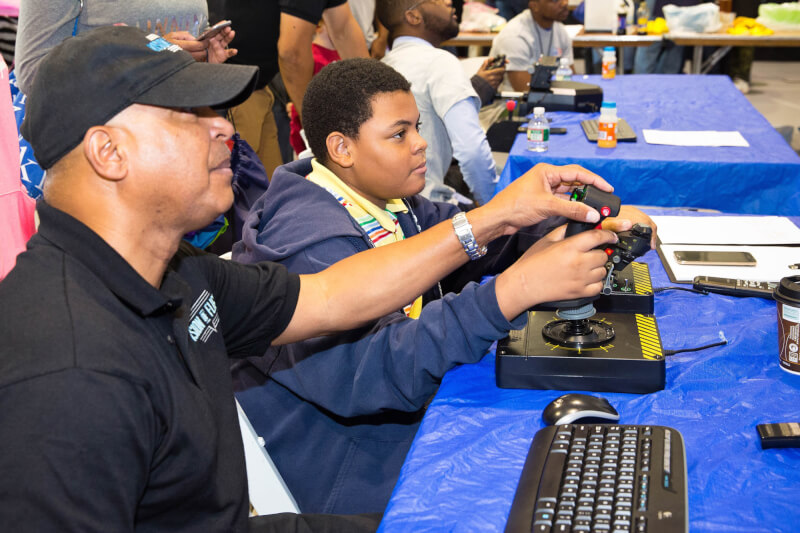 STEMosphere® events involve kid-friendly activities that focus on STEM fields.