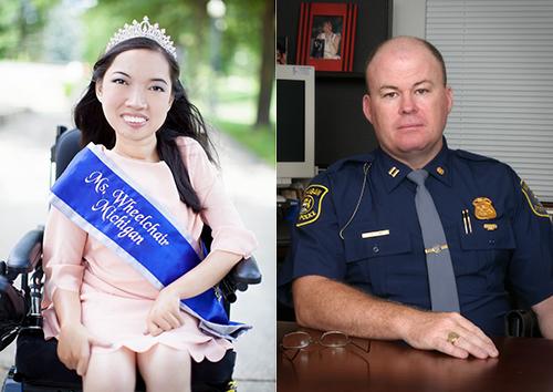 Linh Huynh and Christopher Lewis will receive awards from the Alumni Association on Saturday.