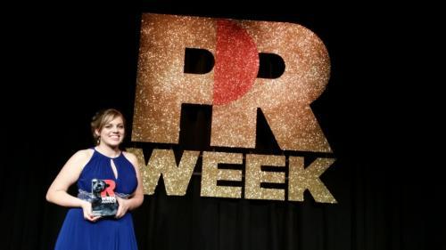 Daltyn Little, senior advertising and public relations major, was named PRWeek Student of the Year.