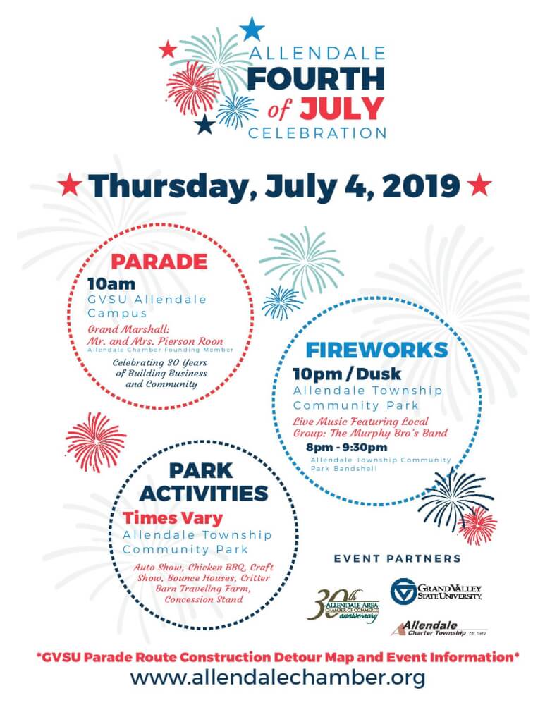 Allendale July 4 parade route will follow Laker Village Drive GVNext