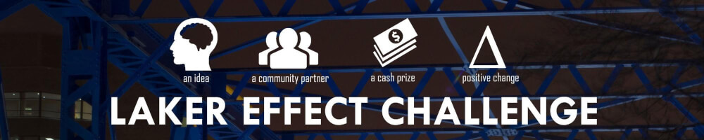 web banner of Laker Effect Challenge