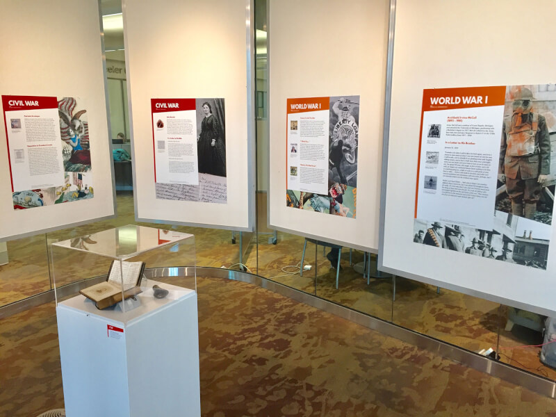 "The Murmur and the Roar" will be on display in the Mary Idema Pew Library Exhibition Space through November 22.