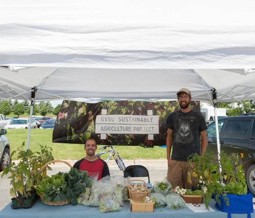 The GVSU Farmers Market will open on June 1 in lot G of the Allendale Campus.