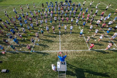 Laker Marching Band Camp is underway