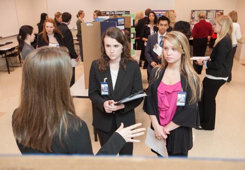 KCON students prepared poster presentations on notable nurses in history. The presentations were given April 17-18 in the Cook-DeVos Center for Health Sciences.