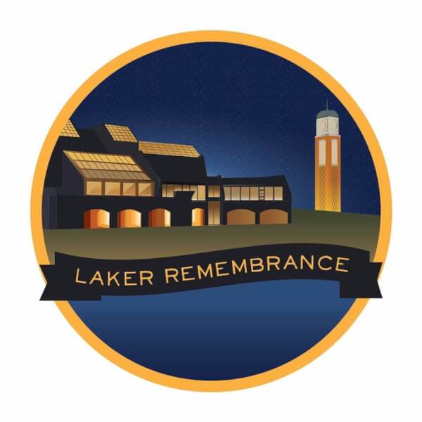 The Laker Remembrance logo.