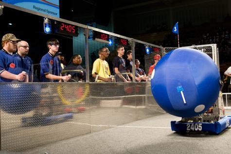 Grand Valley has hosted the FIRST Robotics District Competition since 2008.