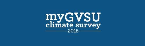 The response rate for the myGVSU Climate Survey was well above the national average.