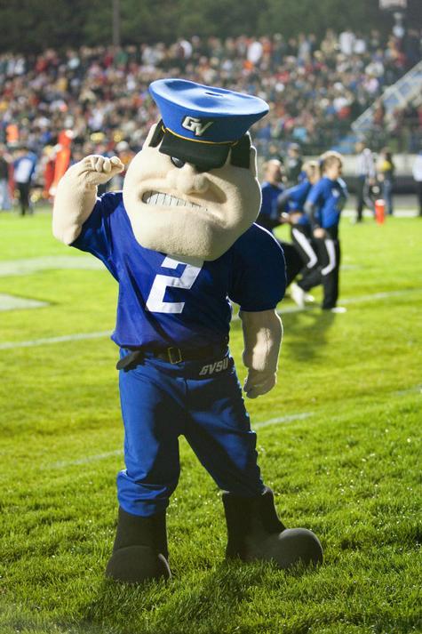 Louie and Laker and other football fans can watch Grand Valley take on the Western Oregon Wolves Saturday on WGVU HD.