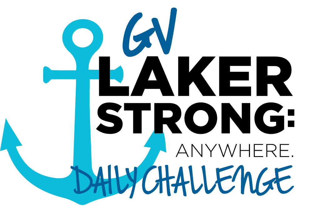 A graphic that reads "GV Laker Strong Daily Challenge"