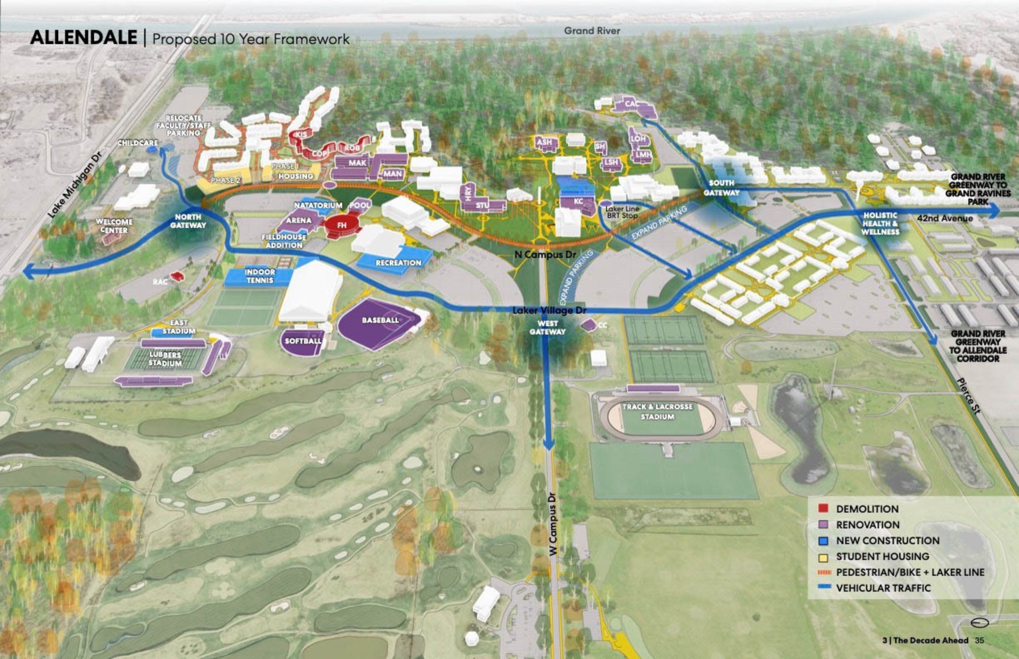 Master Plan Update Shows Possibilities For Campus Evolution Growth 