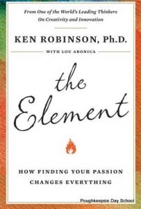 The Element is the current CRP book; suggestions are being taken for the next campus book.