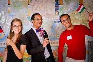 Pictured are participants at the Study Abroad Alumni Reunion. International Education Week runs through November 21.