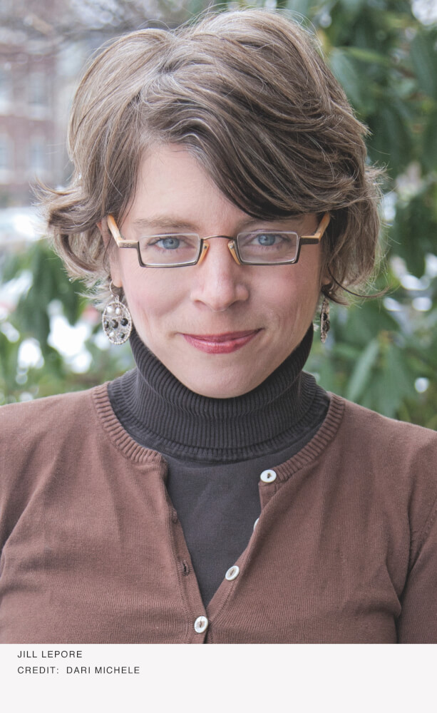 Jill Lepore will deliver her lecture "American History from Beginning to End" on Nov. 5.