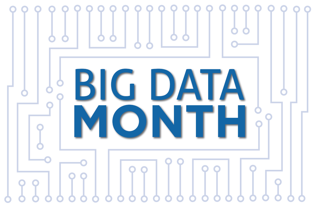 Graphic of Big Data Month Logo