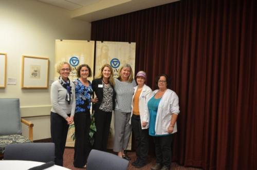 The KCON Deans for Wellness committee is pictured, from left, are Kelley Monterusso, Susan Strouse, Cynthia McCurren, Kathy Watt, MaryJo Miedema and Anne Markaity. Not pictured is Katie Boerman. Three colleges participated.