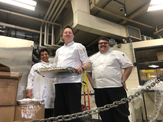 Food from Presidents' Ball was able to be used to help feed Grand Rapids area families on Feb. 1.