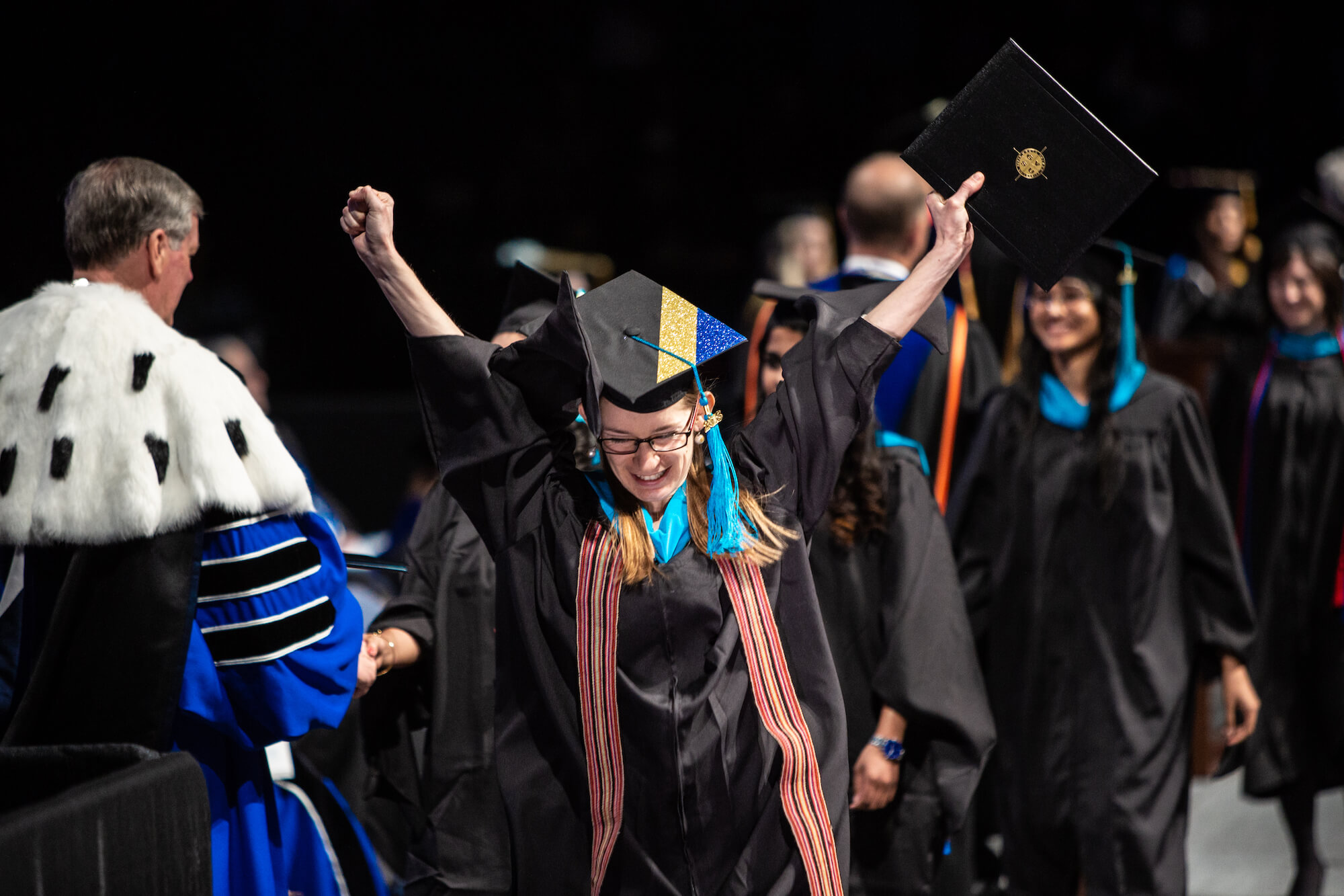 Thousands of Lakers walk across stage at commencement - GVNext