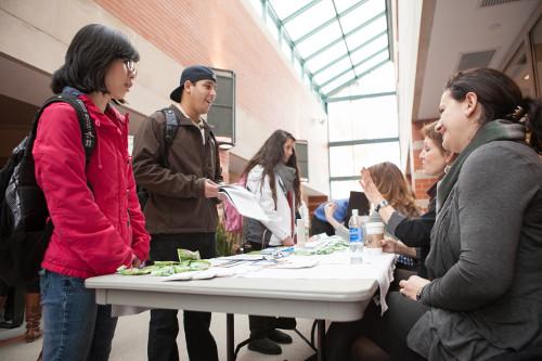 The Nonprofit Volunteer and Internship Fair will take place in the Henry Hall Atrium September 11.