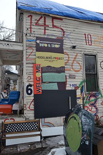 Detroit's Heidelberg Project is one stop for students enrolled in the inaugural civil discourse class this fall.