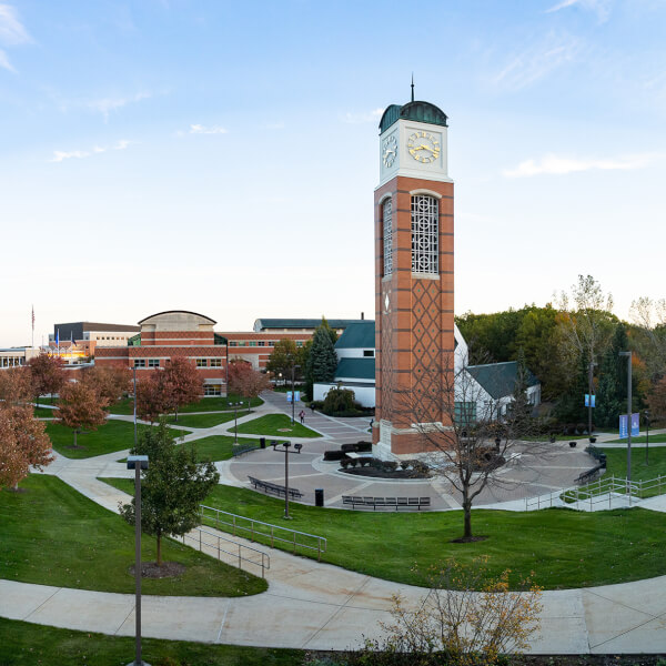 panoramic photo of Allendale Campus
