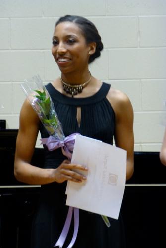 Andrea Fleming took second place. Photo courtesy of Opera Grand Rapids.