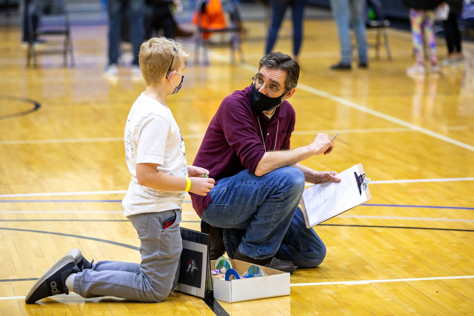 See images from the regional Science Olympiad competition that was once